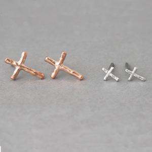 Small Cross Earrings Set Of 2